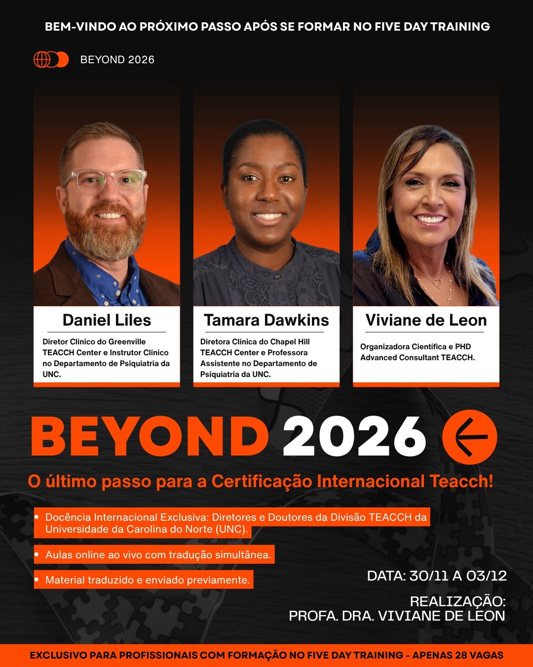 BEYOND 2026 — Treinamento avançado UNC TEACCH